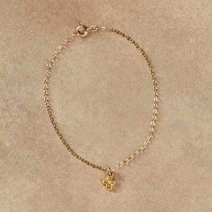 Gold Bright Faith Bracelet